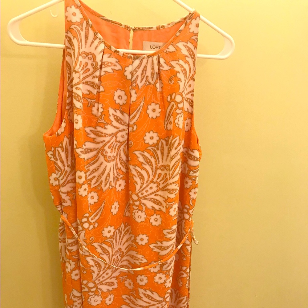 LOFT high neck dress size 8